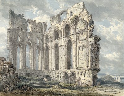 Tynemouth Priory, Northumberland by Thomas Girtin